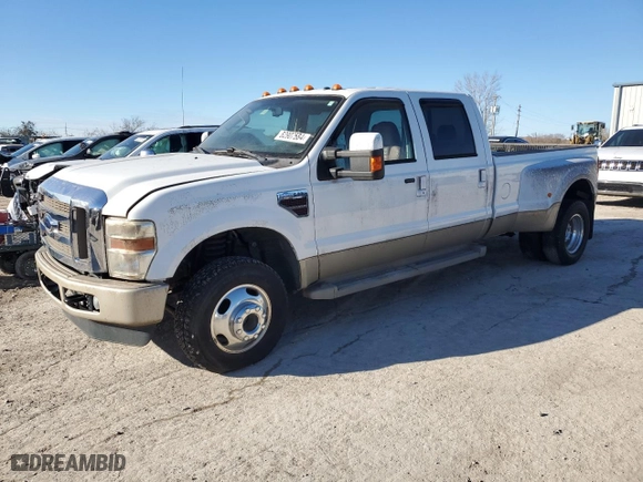 2008 Ford Super Duty F-350 DRW XL with VIN 1FTWW33RX8EC33516, listed as a Copart auction lot 82907584 with 0 mi miles and Salvage Title. Bid and sale history available at carsss.com. Image 1.