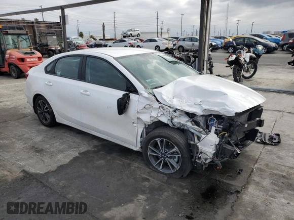 2024 Kia Forte LXS with VIN 3KPF24AD8RE785529, listed as a Copart auction lot 50771605 with 14,672 mi miles and Salvage Title. Bid and sale history available at DreamBid. Image 4.