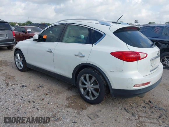 2010 Infiniti EX with VIN JN1AJ0HP4AM702323, listed as a IAAI auction lot 42430666 with 128,173 mi miles and . Bid and sale history available at DreamBid. Image 3.