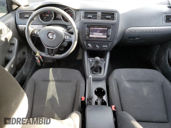 2015 Volkswagen Jetta with VIN 3VWWA7AJ3FM270768, listed as a Copart auction lot 41975575 with 208,593 mi miles and Salvage title. Bid and sale history available at DreamBid. Image 8.