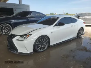2016 Lexus RC 350 F Sport z VIN JTHHE5BC8G5012479, wystawiony jako Copart lot #54840605 z przebiegiem 85 004 mil mil oraz Szkoda całkowita • Salvage title. Historia ofert i sprzedaży dostępna na DreamBid. Obrazek 1.