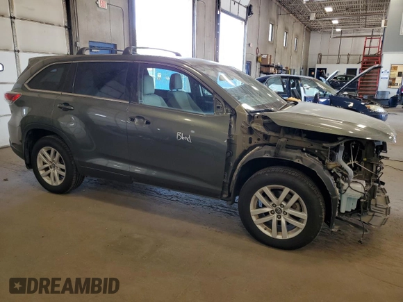 2016 Toyota Highlander LE z VIN 5TDBKRFH6GS306485, wystawiony jako Copart lot #56732295 z przebiegiem 146 221 mil mil oraz Szkoda całkowita • Salvage title. Historia ofert i sprzedaży dostępna na DreamBid. Obrazek 4.