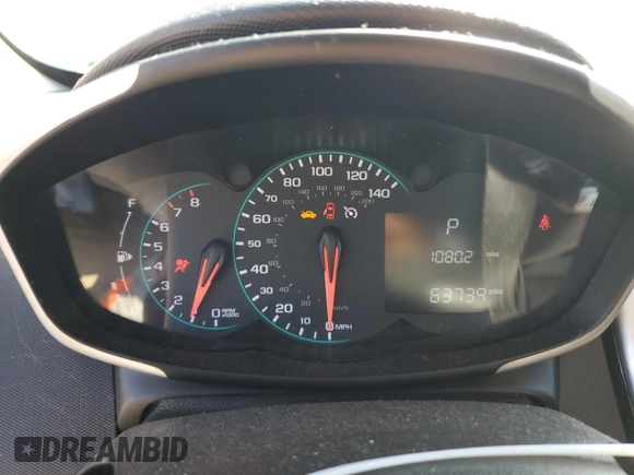 2019 Chevrolet Sonic LT with VIN 1G1JD6SB6K4149172, listed as a Copart auction lot 68833224 with 63,739 mi miles and Salvage title. Bid and sale history available at DreamBid. Image 9.