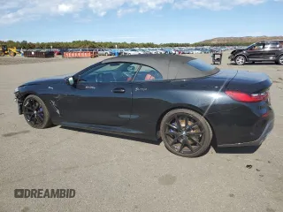 2021 BMW 8 Series 840i with VIN WBADZ2C05MCG36741, listed as a Copart auction lot 75273884 with 31,441 mi miles and Salvage Title. Bid and sale history available at carsss.com. Image 2.