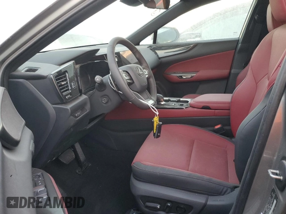 2025 Lexus NX with VIN 2T2GDCAZ1SC020425, listed as a Copart auction lot 74792664 with 252 mi miles and Non Repairable. Bid and sale history available at carsss.com. Image 7.