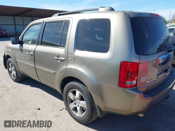 2010 Honda Pilot EX-L z VIN 5FNYF4H56AB001911, wystawiony jako IAAI lot #41806101 z przebiegiem 188 949 mil mil oraz . Historia ofert i sprzedaży dostępna na DreamBid. Obrazek 3.