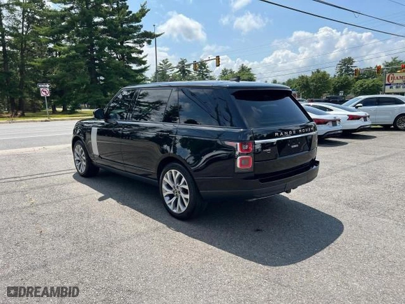2020 Land Rover Range Rover with VIN SALGS5SE2LA400079, listed as a Copart auction lot 80974494 with 141,386 mi miles and Clean Title. Bid and sale history available at carsss.com. Image 3.
