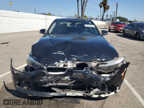 2016 BMW 3 Series 320i with VIN WBA8E1G59GNT37241, listed as a Copart auction lot 49729135 with 84,305 mi miles and Salvage Title. Bid and sale history available at DreamBid. Image 5.