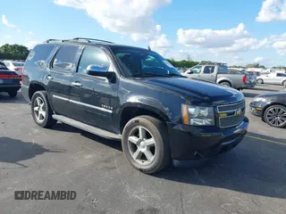 2012 Chevrolet Tahoe LTZ with VIN 1GNSKCE04CR218348, listed as a IAAI auction lot 41541342 with 96,365 mi miles and . Bid and sale history available at DreamBid. Image 1.