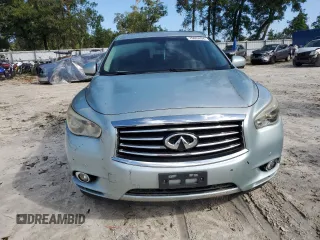 2013 Infiniti JX35 with VIN 5N1AL0MN5DC328953, listed as a Copart auction lot 76002694 with 170,006 mi miles and Salvage Title. Bid and sale history available at carsss.com. Image 5.