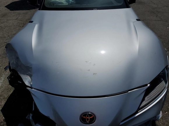 2022 Toyota Supra 3.0 with VIN WZ1DB0C06NW046204, listed as a Copart auction lot 58162645 with Not provided miles and Salvage title. Bid and sale history available at DreamBid. Image 11.