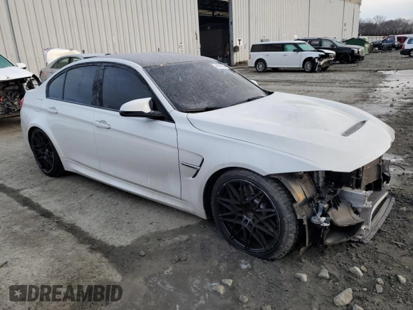 2018 BMW M3 z VIN WBS8M9C53J5J80168, wystawiony jako Copart lot #44567905 z przebiegiem 29 212 mil mil oraz Szkody całkowita. Historia ofert i sprzedaży dostępna na DreamBid. Obrazek 4.