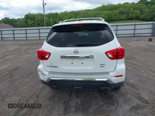 2018 Nissan Pathfinder SV with VIN 5N1DR2MM4JC664460, listed as a IAAI auction lot 42336424 with 116,203 mi miles and . Bid and sale history available at DreamBid. Image 16.