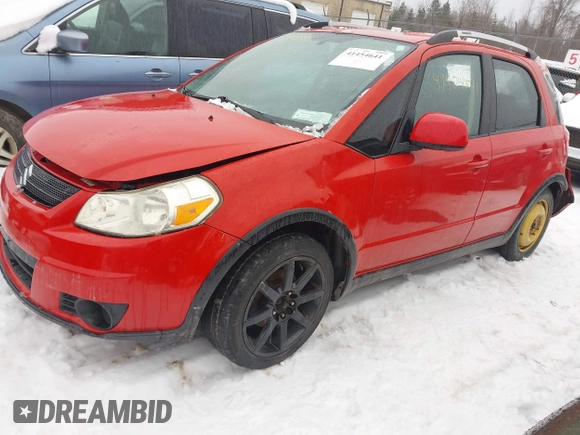2009 Suzuki SX4 Man Touring Pkg AWD with VIN JS2YB417295101711, listed as a IAAI auction lot 41454641 with 200,540 mi miles. Bid and sale history available at carsss.com. Image 18.