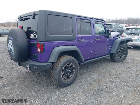 2018 Jeep Wrangler JK Unlimited Sport S with VIN 1C4BJWDG8JL828832, listed as a IAAI auction lot 41785365 with NaN miles. Bid and sale history available at carsss.com. Image 4.