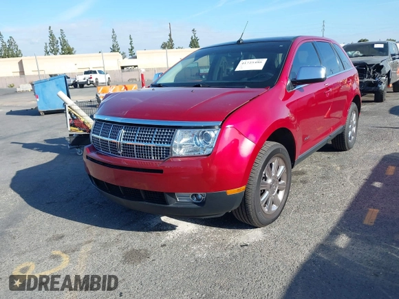 2007 Lincoln MKX with VIN 2LMDU68C57BJ22143, listed as a IAAI auction lot 41725486 with 112,149 mi miles. Bid and sale history available at carsss.com. Image 2.