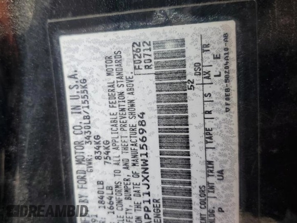 1992 Ford Escort z VIN 1FAPP11JXNW156984, wystawiony jako Copart lot #63462264 z przebiegiem 37 774 mil mil oraz Szkoda całkowita • Salvage title. Historia ofert i sprzedaży dostępna na DreamBid. Obrazek 12.