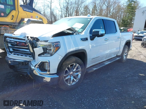 2019 GMC Sierra 1500 SLT z VIN 1GTU9DED3KZ116883, wystawiony jako IAAI lot #41828826 z przebiegiem 128 062 mil mil oraz . Historia ofert i sprzedaży dostępna na DreamBid. Obrazek 2.