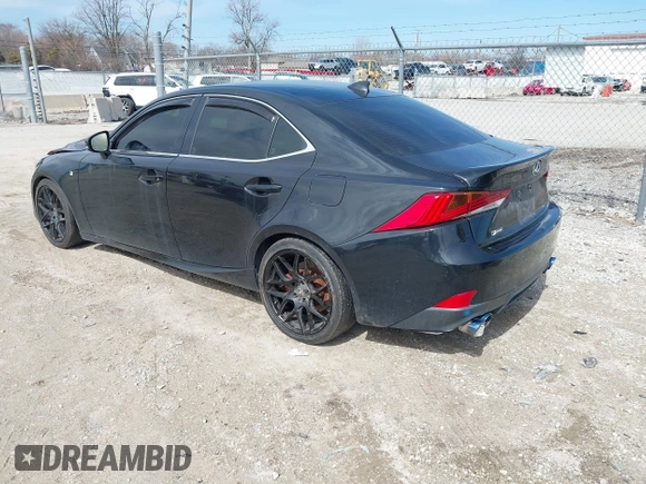 2017 Lexus IS 300 z VIN JTHCM1D27H5019161, wystawiony jako IAAI lot #41882568 z przebiegiem 94 032 mil mil oraz . Historia ofert i sprzedaży dostępna na DreamBid. Obrazek 3.