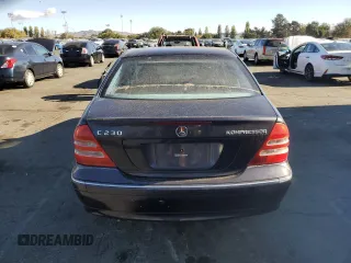 2003 Mercedes-Benz C 230 Kompressor with VIN WDBRF40J33F415383, listed as a Copart auction lot 76595584 with Not Provided miles and Salvage Title. Bid and sale history available at DreamBid. Image 6.
