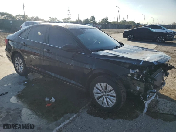 2019 Volkswagen Jetta S with VIN 3VWCB7BU4KM265825, listed as a Copart auction lot 86685414 with 29,878 mi miles and Salvage Title. Bid and sale history available at carsss.com. Image 4.