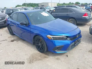 2023 Honda Civic Sport with VIN 2HGFE2F50PH545326, listed as a IAAI auction lot 42390624 with Not provided miles and . Bid and sale history available at DreamBid. Image 1.