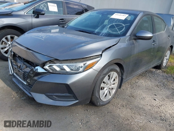 2020 Nissan Sentra S with VIN 3N1AB8BV9LY306505, listed as a IAAI auction lot 41641284 with 57,503 mi miles. Bid and sale history available at carsss.com. Image 2.