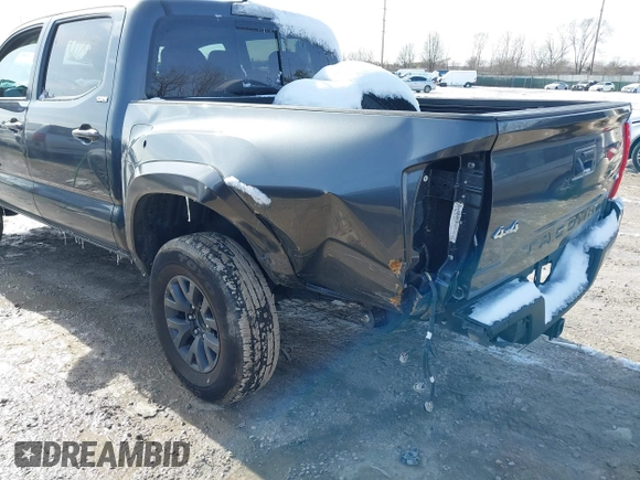2023 Toyota Tacoma 4WD SR with VIN 3TMCZ5AN3PM636445, listed as a IAAI auction lot 41552835 with 19,955 mi miles. Bid and sale history available at carsss.com. Image 6.