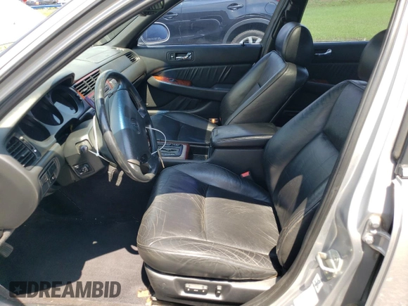 2002 Acura RL with VIN JH4KA96582C006545, listed as a Copart auction lot 61915624 with 159,038 mi miles and Salvage Title. Bid and sale history available at carsss.com. Image 7.