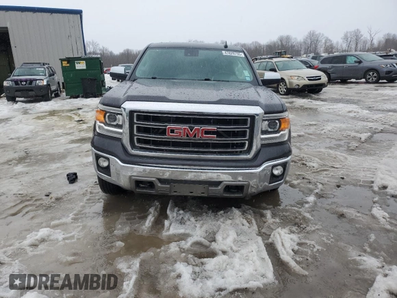 2015 GMC Sierra 1500 SLT with VIN 3GTU2VEC0FG159245, listed as a Copart auction lot 47829735 with 92,614 mi miles and Salvage Title. Bid and sale history available at DreamBid. Image 5.