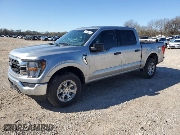 2023 Ford F-150 XL with VIN 1FTFW1E81PKG15779, listed as a Copart auction lot 46870415 with 15,691 mi miles and Salvage Title. Bid and sale history available at carsss.com. Image 1.