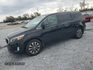 2016 Kia Sedona SX with VIN KNDMC5C15G6141728, listed as a Copart auction lot 88415325 with 312,895 mi miles and Clean Title. Bid and sale history available at carsss.com. Image 1.