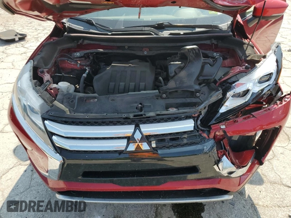 2020 Mitsubishi Eclipse Cross SE with VIN JA4AT5AAXLZ001540, listed as a Copart auction lot 58622735 with 64,898 mi miles and Salvage title. Bid and sale history available at DreamBid. Image 12.