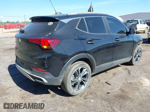 2021 Buick Encore GX Select with VIN KL4MMDS27MB098539, listed as a IAAI auction lot 42308991 with Not provided miles and . Bid and sale history available at DreamBid. Image 4.