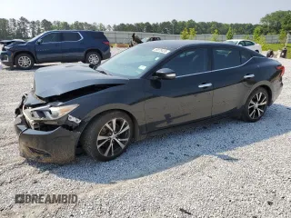 2017 Nissan Maxima Platinum with VIN 1N4AA6AP2HC446215, listed as a Copart auction lot 59079435 with 172,050 mi miles and Salvage title. Bid and sale history available at DreamBid. Image 1.