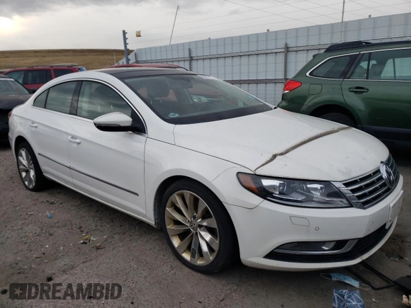 2013 Volkswagen CC VR6 Executive 4Motion with VIN WVWGU7AN3DE549819, listed as a Copart auction lot 82695714 with 107,460 mi miles and Non Repairable. Bid and sale history available at carsss.com. Image 4.