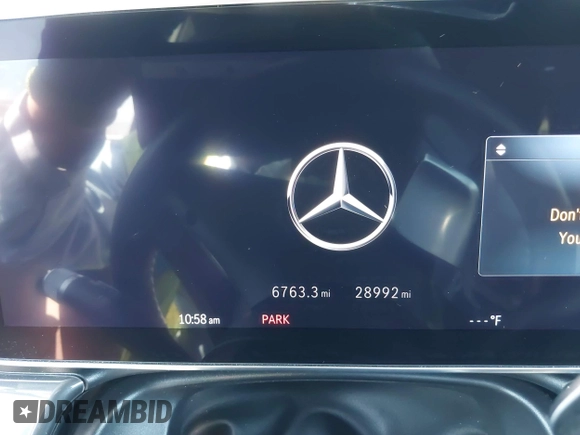 2023 Mercedes-Benz EQS 450+ z VIN 4JGDM2DB2PA029836, wystawiony jako IAAI lot #42310821 z przebiegiem 28 992 mil mil oraz . Historia ofert i sprzedaży dostępna na DreamBid. Obrazek 7.