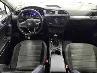 2022 Volkswagen Tiguan S with VIN 3VV1B7AX6NM011349, listed as a Copart auction lot 80722484 with 32,291 mi miles and Salvage Title. Bid and sale history available at carsss.com. Image 8.