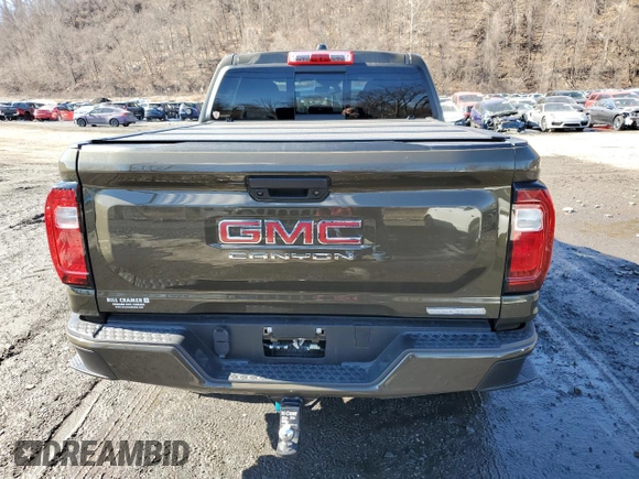 2024 GMC Canyon 4WD Elevation with VIN 1GTP6BEK9R1186552, listed as a Copart auction lot 47214415 with 15,883 mi miles and Salvage Title. Bid and sale history available at carsss.com. Image 6.