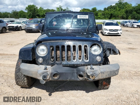 2018 Jeep Wrangler Unlimited Sahara with VIN 1C4HJWEG1JL926982, listed as a Copart auction lot 60640485 with 138,099 mi miles and Salvage title. Bid and sale history available at DreamBid. Image 5.