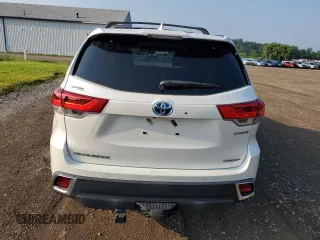 2019 Toyota Highlander Hybrid Limited with VIN 5TDDGRFH2KS071859, listed as a Copart auction lot 63679845 with 56,709 mi miles and Salvage title. Bid and sale history available at DreamBid. Image 6.