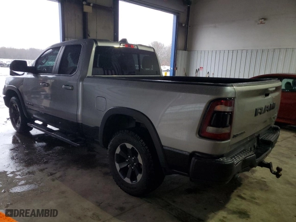 2019 Ram 1500 Rebel with VIN 1C6SRFET4KN725120, listed as a Copart auction lot 84339724 with 119,075 mi miles and Salvage Title. Bid and sale history available at carsss.com. Image 2.