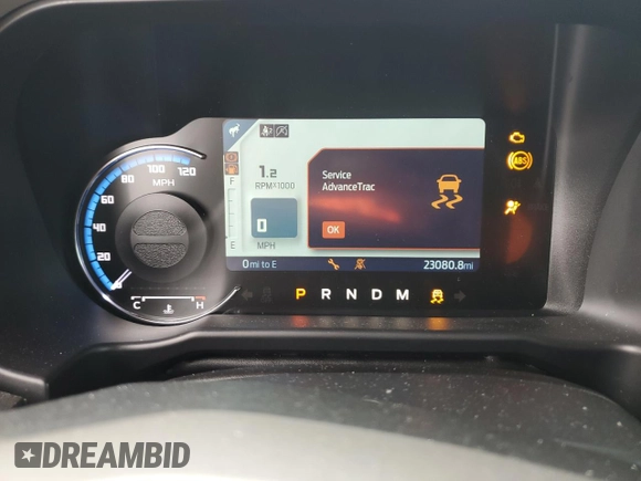 2022 Ford Bronco with VIN 1FMDE5AH1NLA90281, listed as a Copart auction lot 83901594 with 23,080 mi miles and Clean title. Bid and sale history available at DreamBid. Image 9.