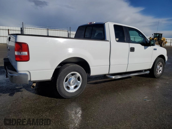 2006 Ford F-150 XL with VIN 1FTPX12V36NB64055, listed as a Copart auction lot 47470455 with 155,187 mi miles and Salvage Title. Bid and sale history available at carsss.com. Image 3.