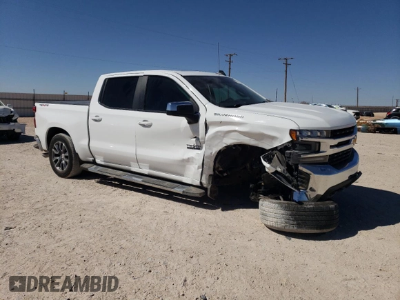 2020 Chevrolet Silverado 1500 LT with VIN 3GCUYDED9LG284340, listed as a Copart auction lot 47030715 with 68,990 mi miles and Salvage Title. Bid and sale history available at DreamBid. Image 4.