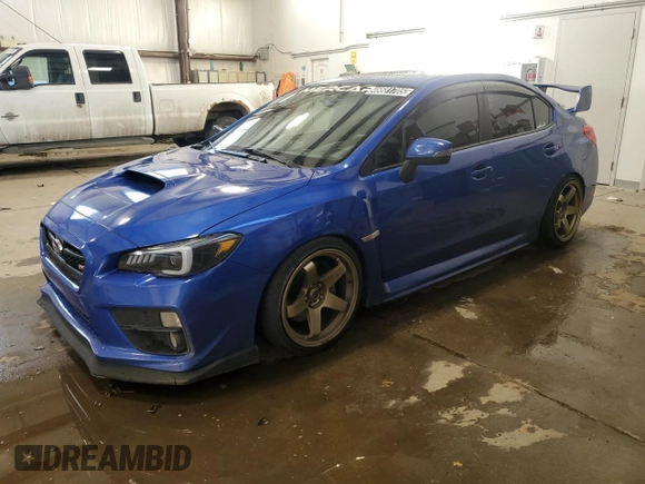 2015 Subaru WRX STI Limited z VIN JF1VA2U67F9819241, wystawiony jako Copart lot #46681705 z przebiegiem 125 608 mil mil oraz Czysty tytuł • Clean title. Historia ofert i sprzedaży dostępna na DreamBid. Obrazek 1.