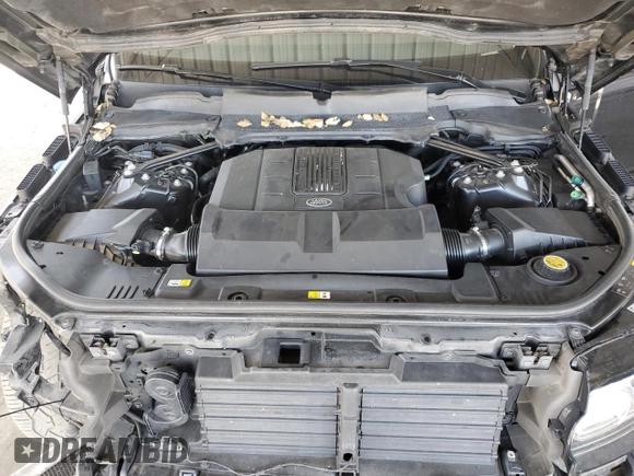2017 Land Rover Range Rover HSE with VIN SALGS2FV8HA378931, listed as a Copart auction lot 54141495 with 77,839 mi miles and Salvage title. Bid and sale history available at DreamBid. Image 11.
