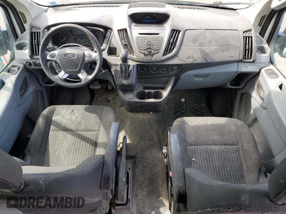 2017 Ford Transit with VIN 1FTBW3XM5HKA18155, listed as a Copart auction lot 55186125 with 140,163 mi miles and Salvage Title. Bid and sale history available at carsss.com. Image 8.
