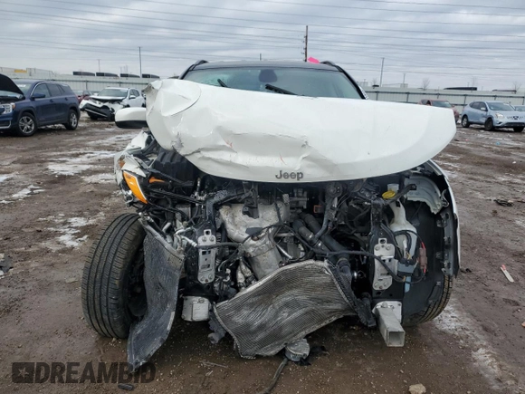2019 Jeep Compass Latitude with VIN 3C4NJDBB2KT600968, listed as a Copart auction lot 85966874 with Not provided miles and Salvage title. Bid and sale history available at DreamBid. Image 5.
