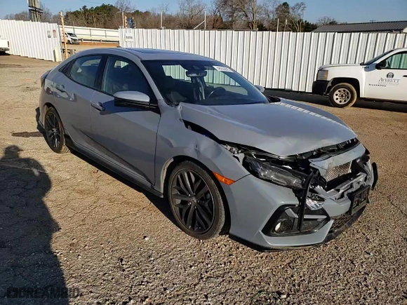 2021 Honda Civic Hatchback Sport Touring with VIN SHHFK7H96MU216022, listed as a Copart auction lot 48056005 with 48,503 mi miles and Salvage Title. Bid and sale history available at carsss.com. Image 11.